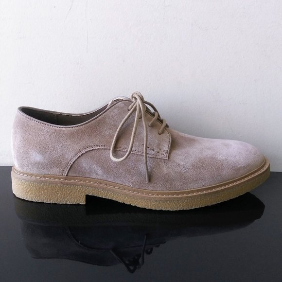 Calvin Klein Men\'s Wells Plain Toe Derby in Beautiful Leather Creamy Suede main image 10